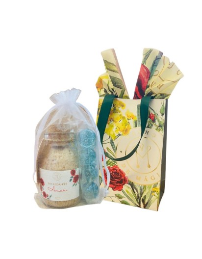 Kit Escalda Pés + Bolinhas Massageadoras