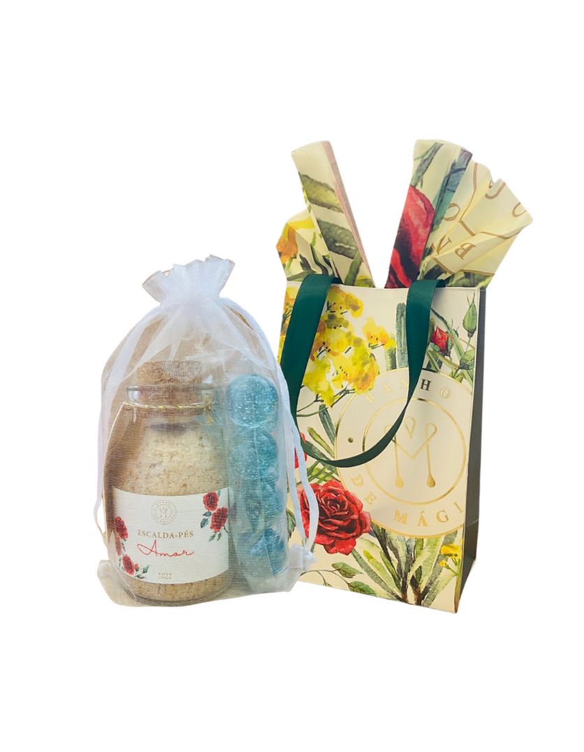 Kit Escalda Pés + Bolinhas Massageadoras